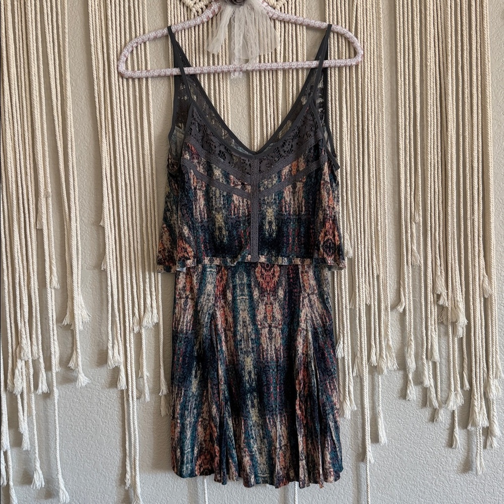 Ecote tie dye dress boho